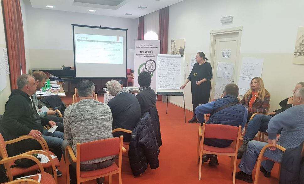 Održan trening komunikacijskih i organizacijskih vještina voditelja sindikalnih podružnica NCS-a