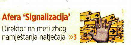 Direktor na meti zbog namještanja natječaja