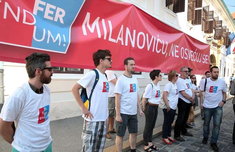 Inicijativa za referendum: 'Milanoviću, ne osvećuj se'. Bauk: Promašili su trg