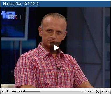 Nulta točka HTV-a od 10. 9. 2012. o hrvatskim privatizacijama