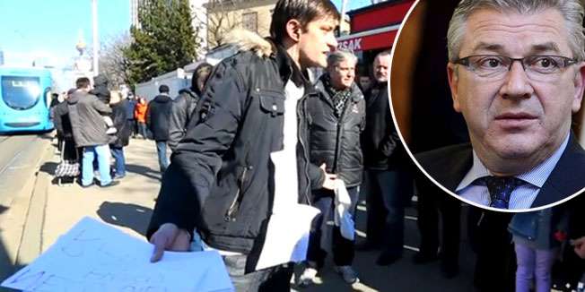 OSTOJIĆ SPAŠAVA ANTI- PROSVJEDNIKA 'Zatražio sam nadzor nad postupanjem policije, nema prekršajne prijave'
