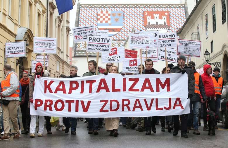 Radnička fronta ministre traže da spase Imunološki, a mladež HDZ-a odlazak premijera