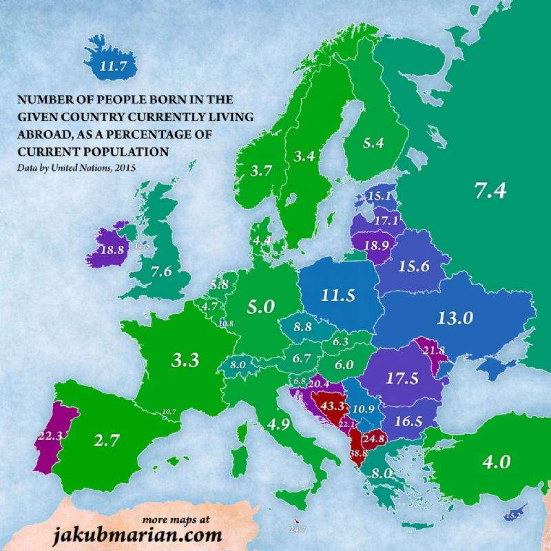 Svaki peti Hrvat odselio je u inozemstvo