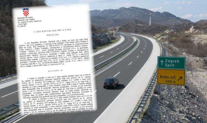 SUD NAPOKON UTVRDIO: Kako je HAC udovici iz Blata na Cetini nezakonito uzeo zemlju i na njoj izgradio autocestu