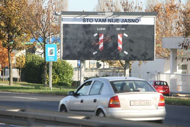 "Policijo, kad ćeš otkriti zašto su se kupovali lijevi i desni stupići"?