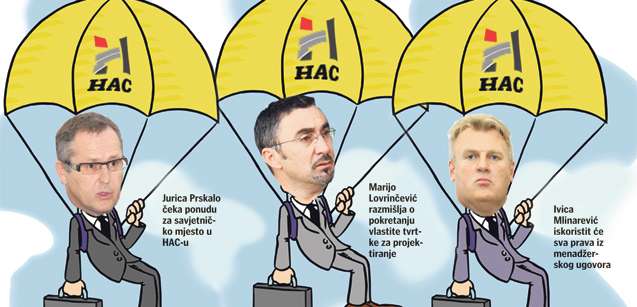 Smjena Uprave HAC-a stajat će najmanje milijun kuna