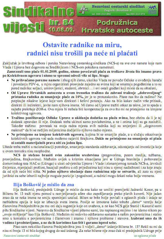 Ostavite radnike na miru, radnici nisu trošili pa neće ni plaćati