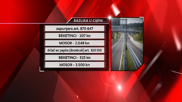 Apsurdno: U WC-u na Slavoniki ista oprema, a cijena dvostruko niža!