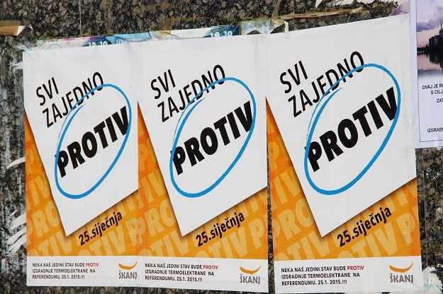 Referendum u Pločama je uspio: Više od 90 posto Pločana je protiv termoelektrane
