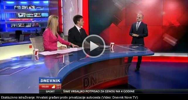 Hrvatski građani PROTIV privatizacije autocesta: 'Ne, hvala! To smo mi gradili!'