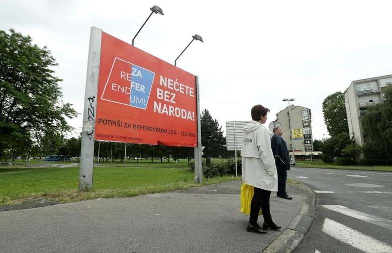 Inicijativa 'Za referendum' želi skupiti milijun potpisa