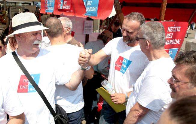 Inicijativa za referendum o referendumu: prikupili smo dovoljan broj potpisa