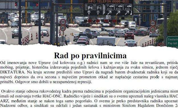Stigao odgovor blagajnika Upravi HAC-a: Zbog njihove osvete čekaju nas velike gužve