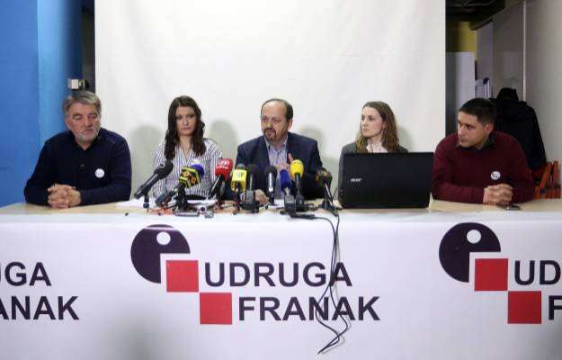 Priopćenje Udruge Franak: Dosta je! Stanimo na kraj bezakonju i nepravdi!