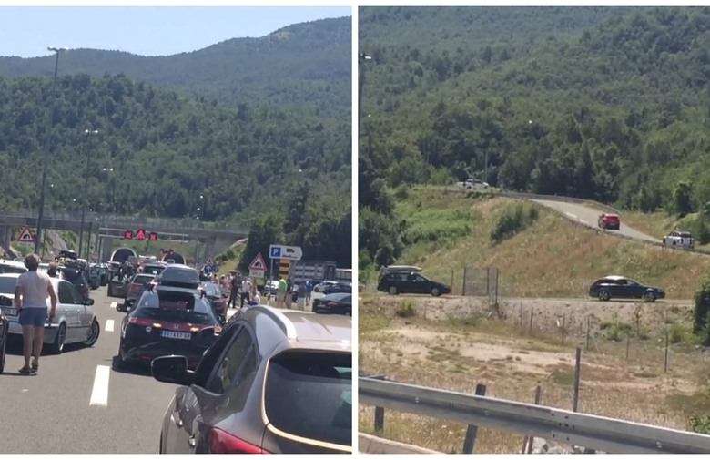 Nestrpljivi vozači probili ogradu na autocesti kod Svetog Roka i krenuli na 'put za nigdje'