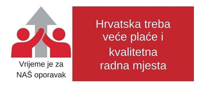 Prijedlozi sindikalnih središnjica u vezi dopune Zakona o minimalnoj plaći te visini minimalne plaće za 2018. godinu