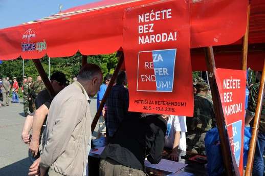 Referendum u vrijeme (pred)izbora 